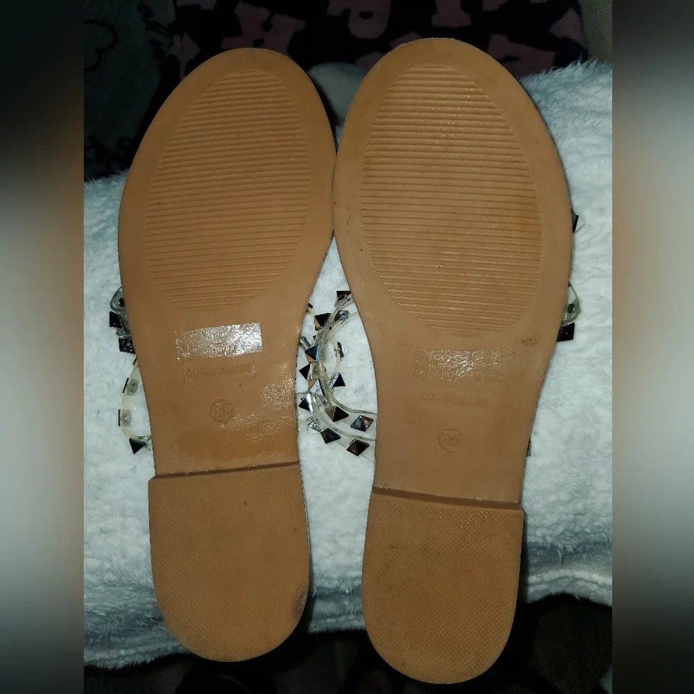 Women's Studded Sandals - Silver - Picture 3 of 3